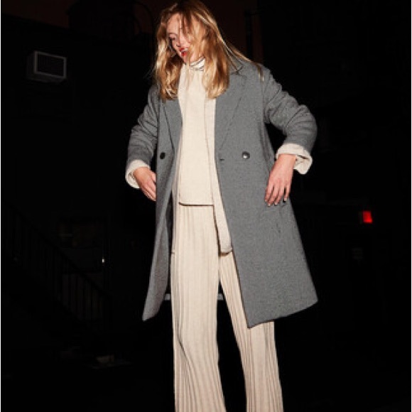 Madewell Averdon Coat in Herringbone Insuluxe Fabric - Picture 4 of 8